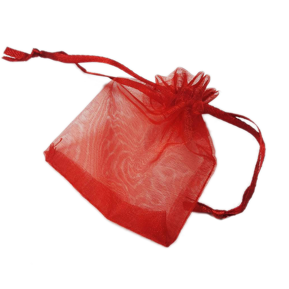 紅色飾品紗袋【十方】123151
