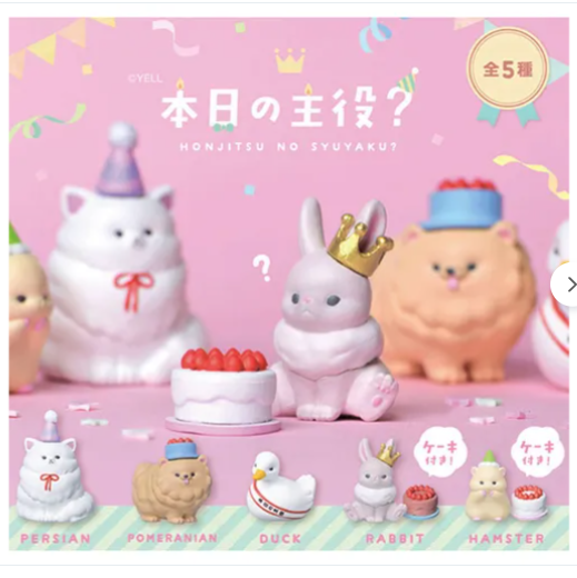 日本卡通盲盒公仔 (非日本製)