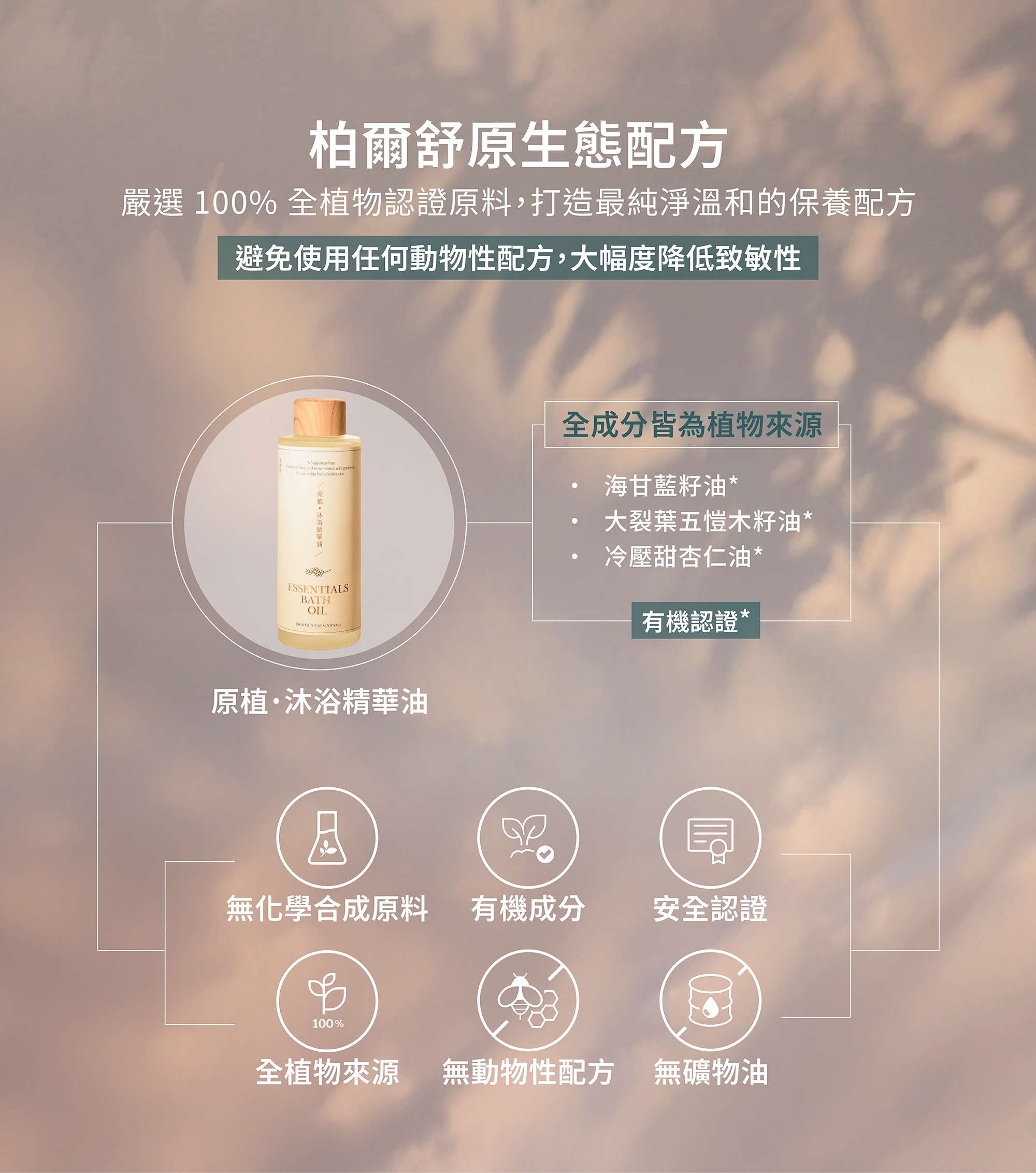 沐浴油,泡澡,淋浴,植物油,過敏洗澡,乾癢過敏,乾燥肌膚,寶寶泡澡