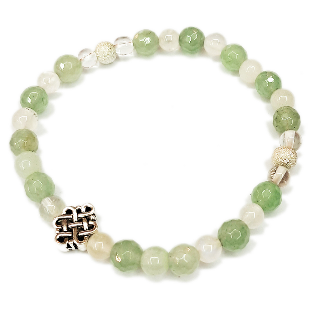 吉祥結{925純銀}東菱玉手珠6mm【十方】154572