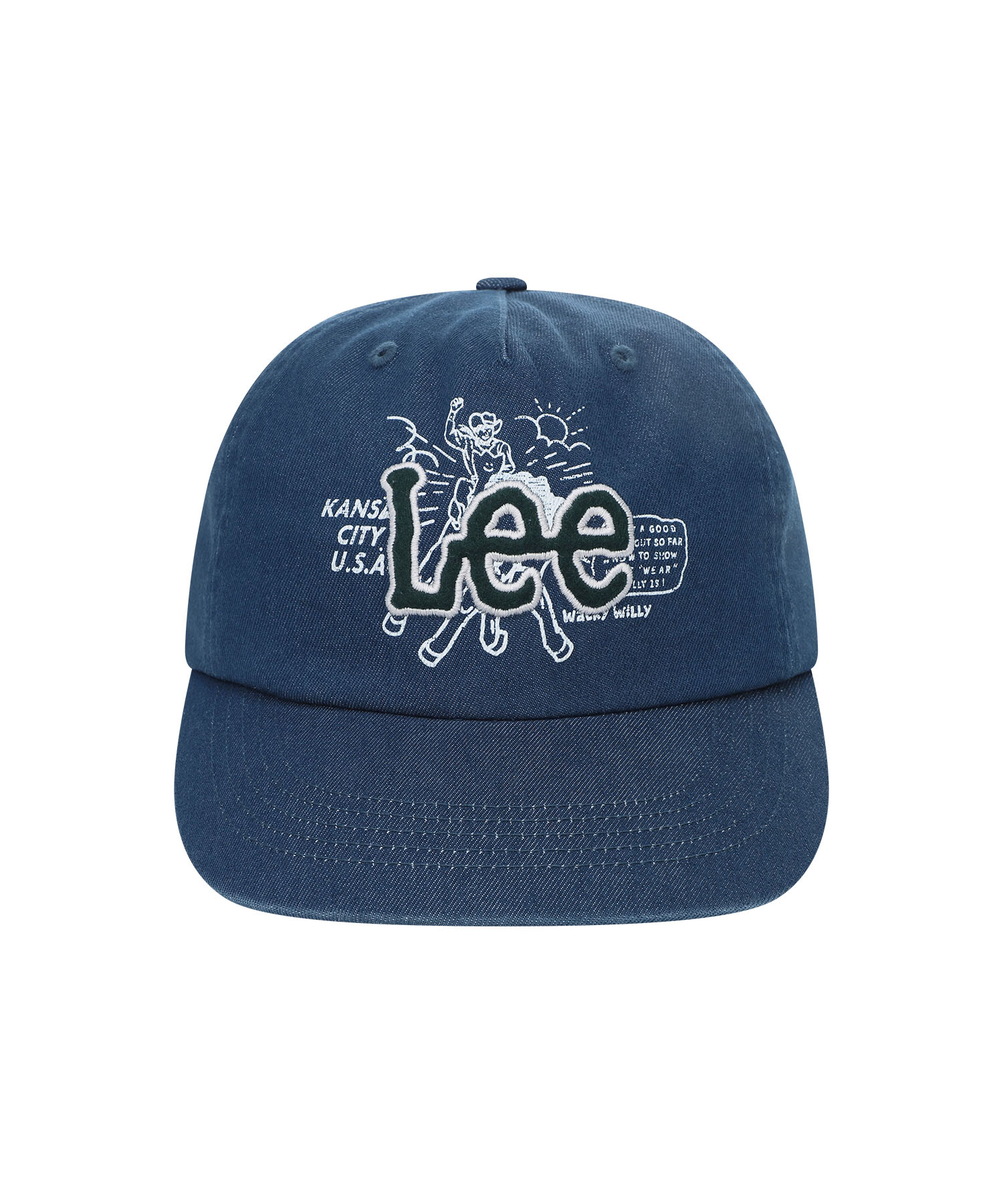 WACKYWILLY x LEE BASEBALL CAP (2款 / 5色) 可調長短