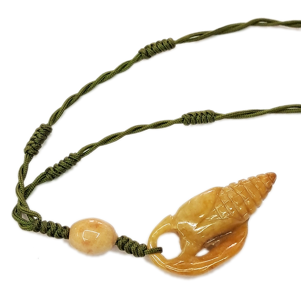 玉米蜜糖黃玉中國結項鍊【十方】142142