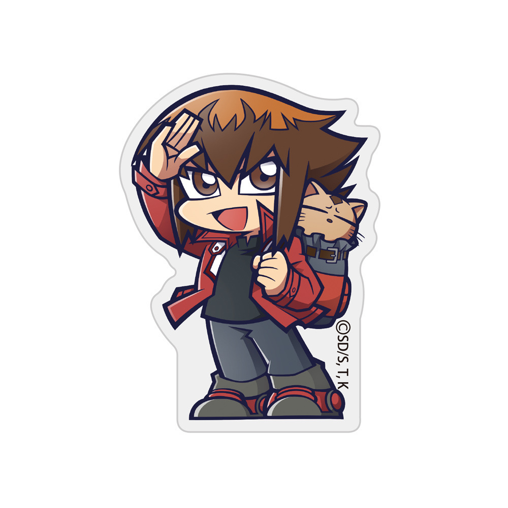 Cospa 0407 遊城十代 アクリルブロックフィギュア [遊☆戯☆王デュエルモンスターズGX] 立牌