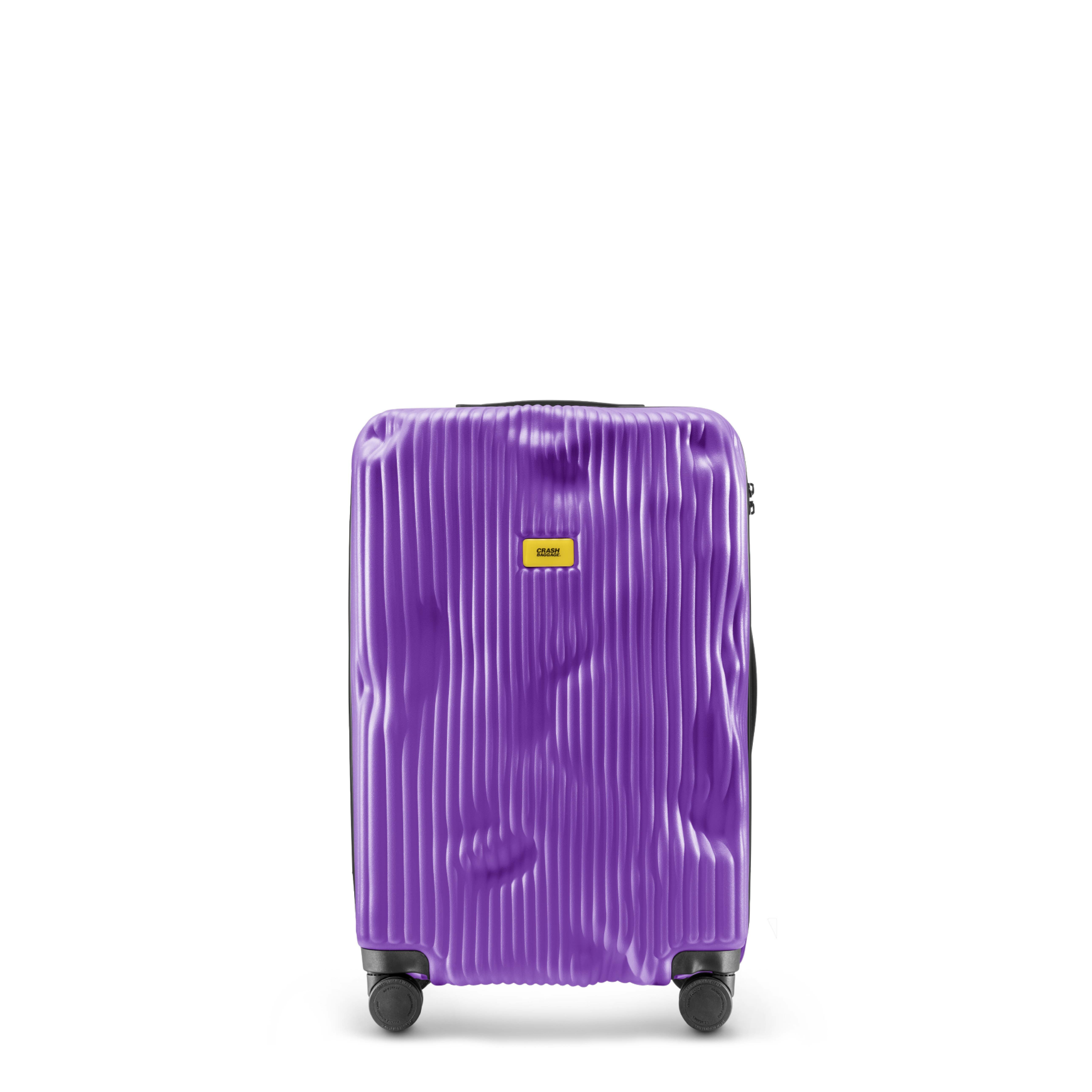 Crash Baggage STRIPE 登機行李箱 26" 中 - 葡萄紫