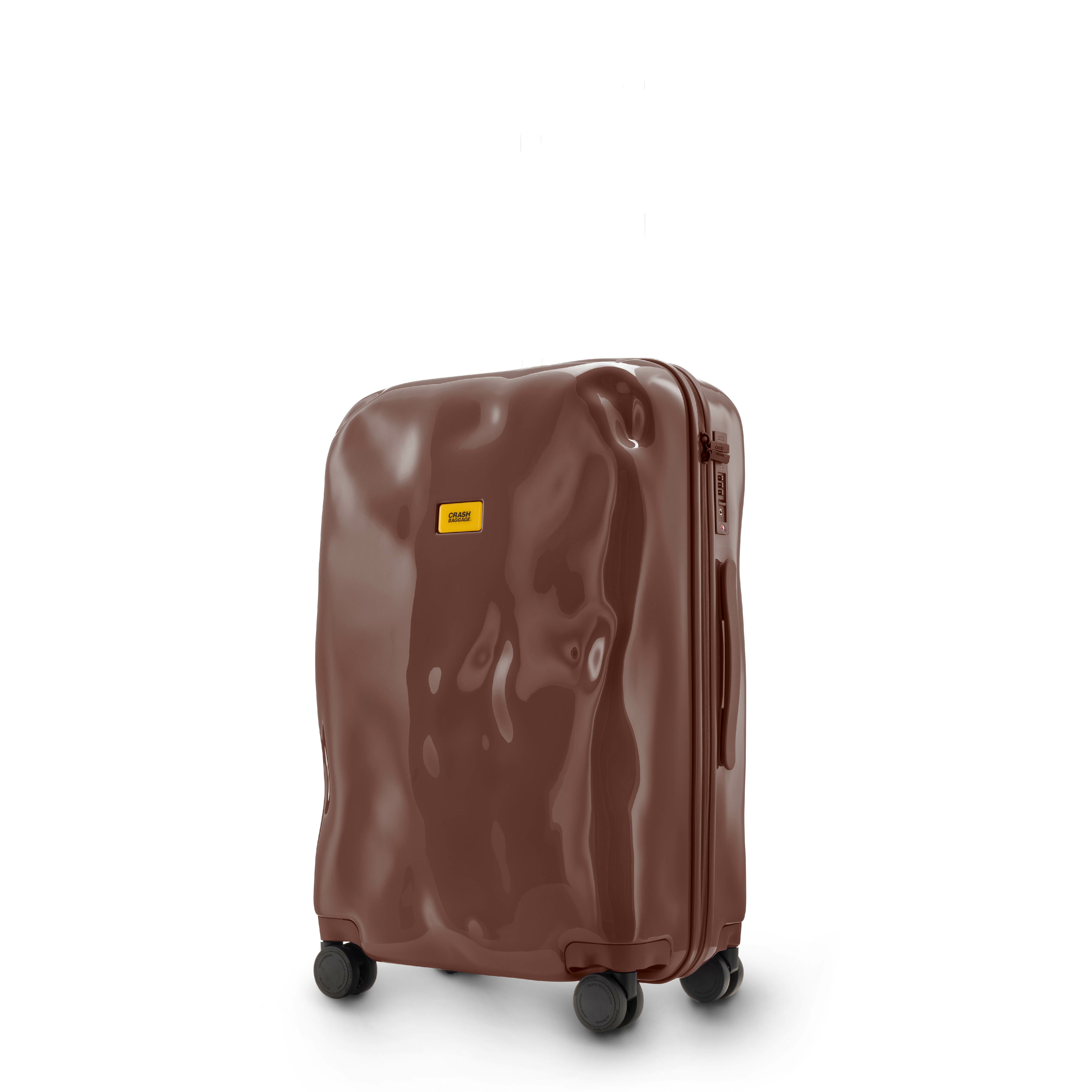 Crash Baggage TONE ON TONE 寄艙行李箱 26” 中 - 朱古力色