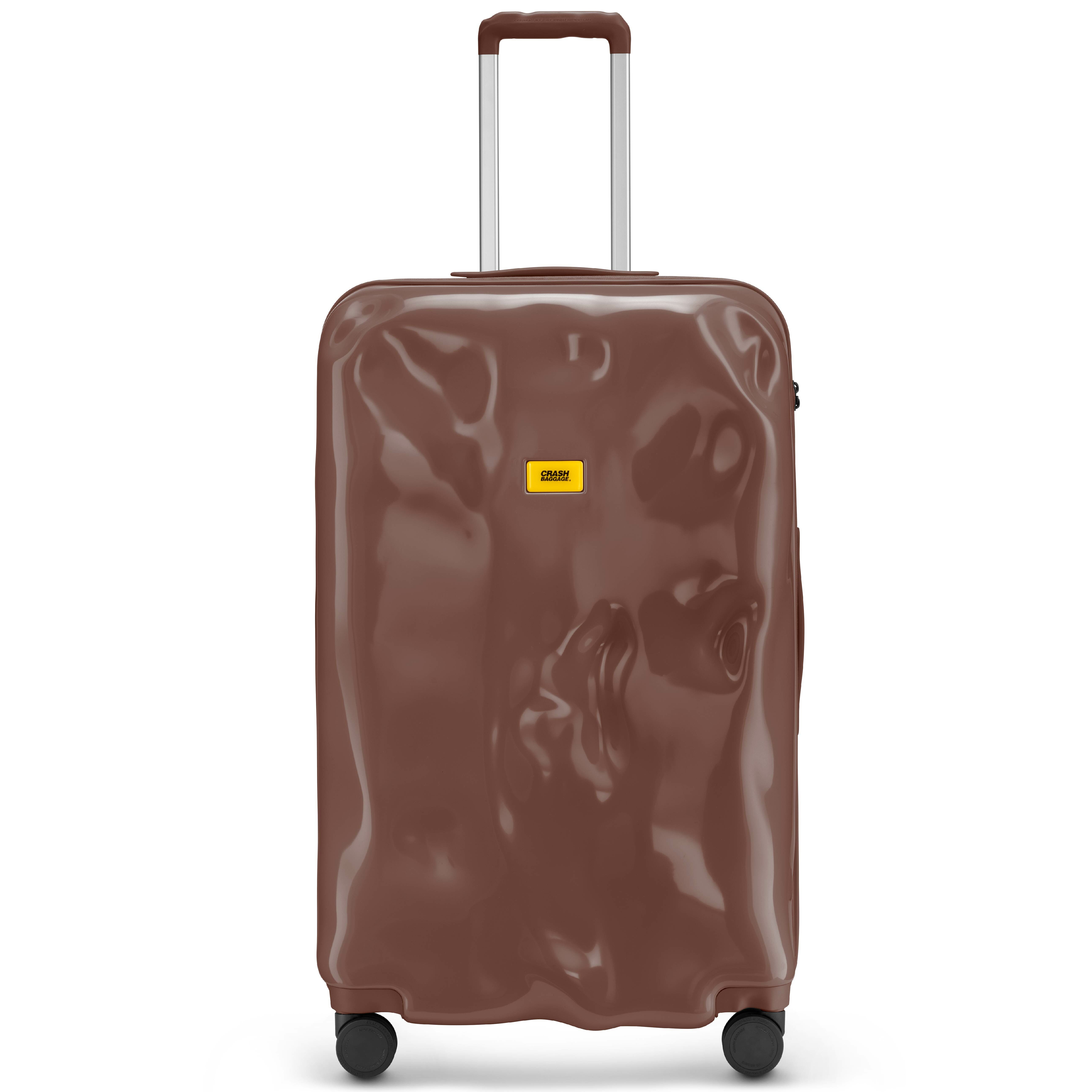 Crash Baggage TONE ON TONE 登機行李箱 31" 大 - 朱古力色
