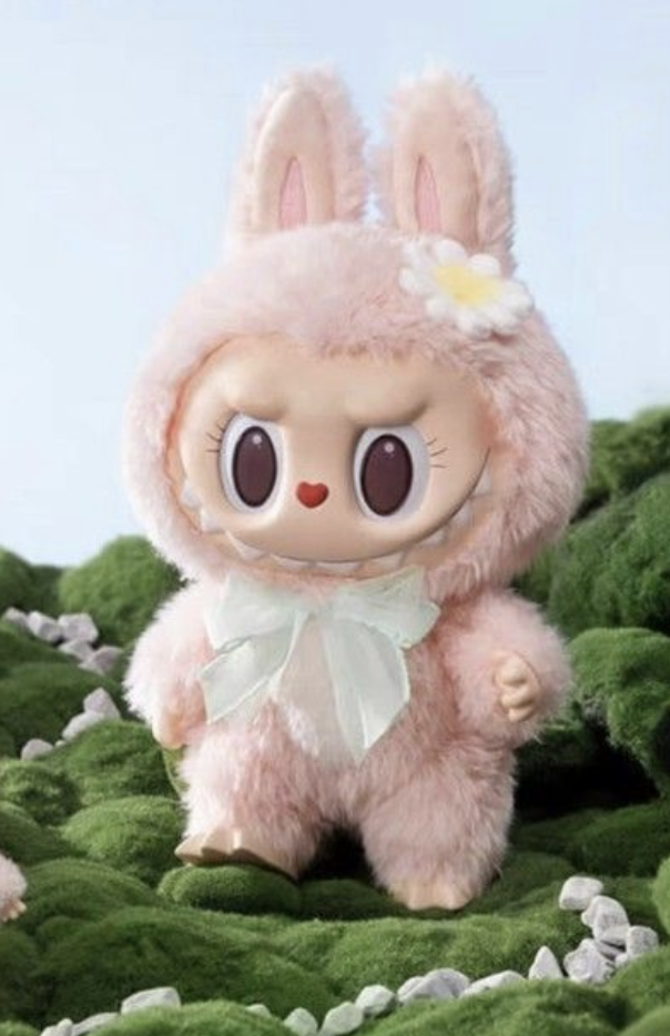 Pop Mart Labubu Mokoko Close to Sweet 小甜心搪膠毛絨公仔掛件