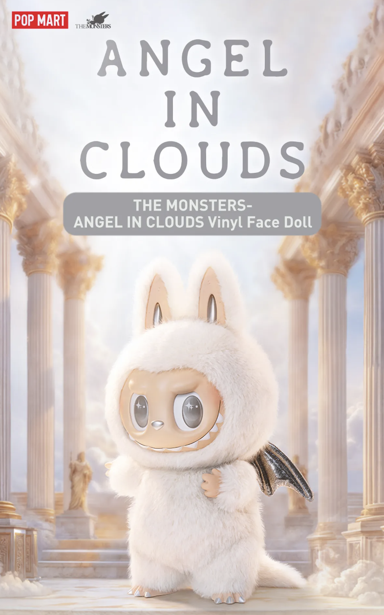 Pop Mart The Monsters Labubu Angel In Clouds