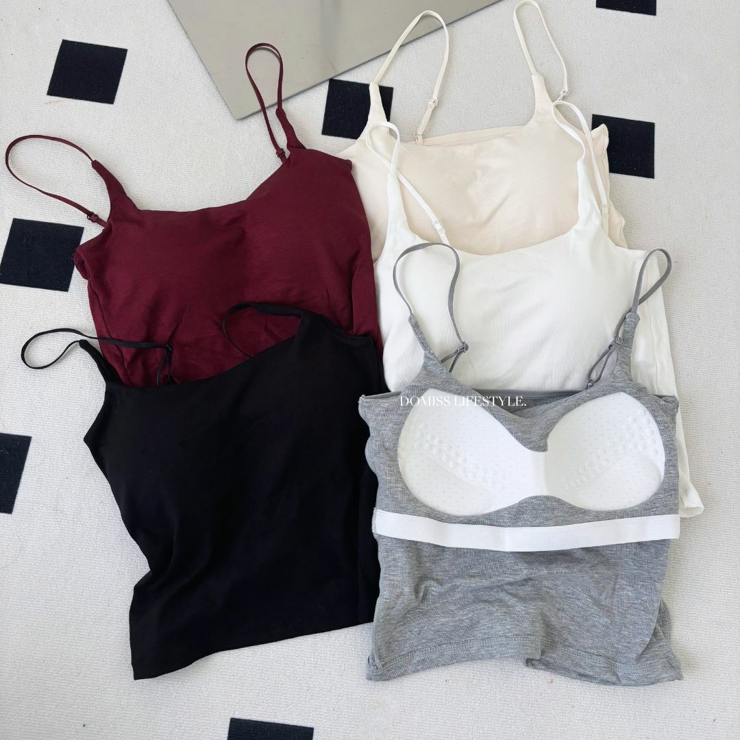 推薦自留! 百搭細肩帶背心 肩可調 小可愛-5色(現貨)