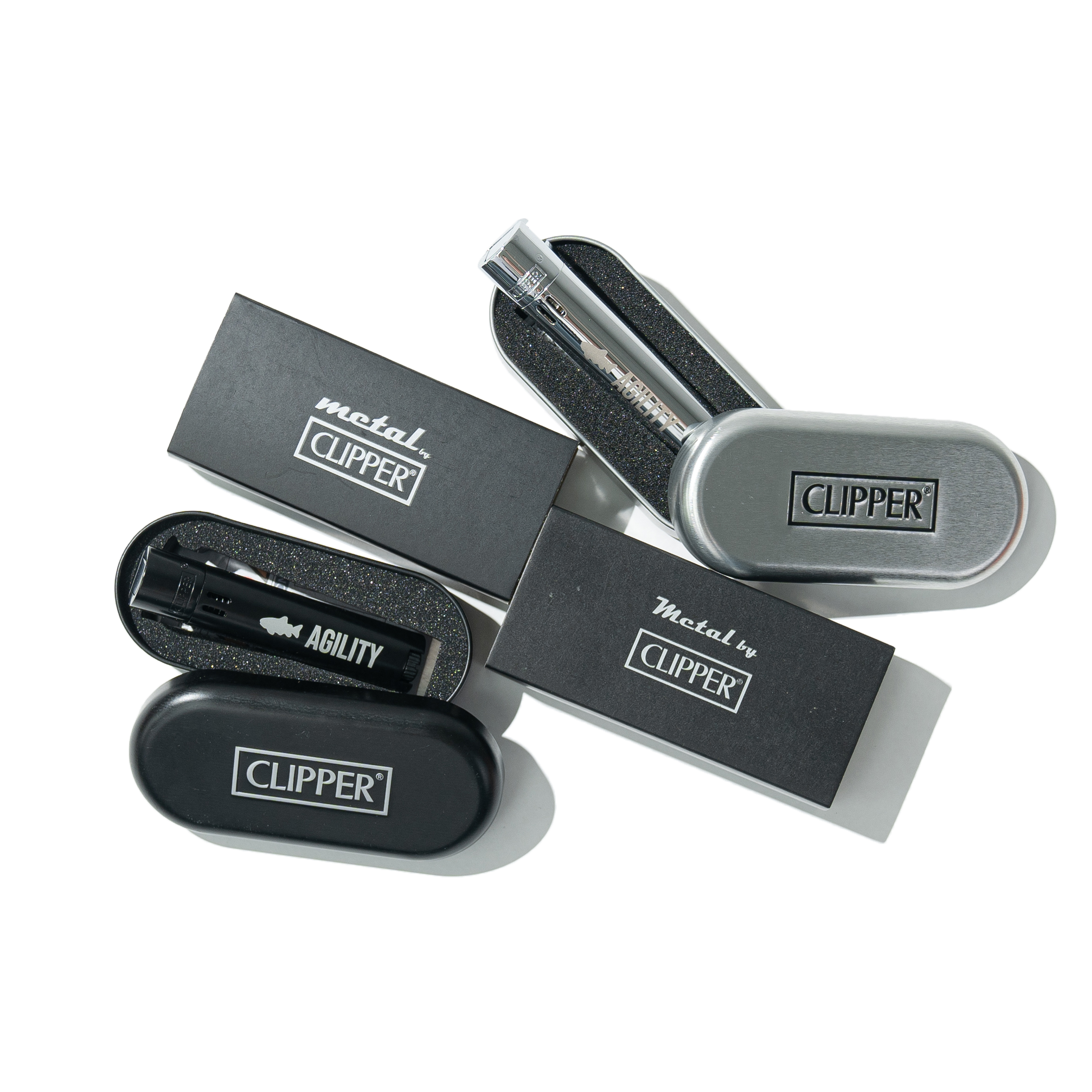 AGILITY HOUSE - Clipper Reusable Lighters 金屬火石 防風打火機 [AH-CL]