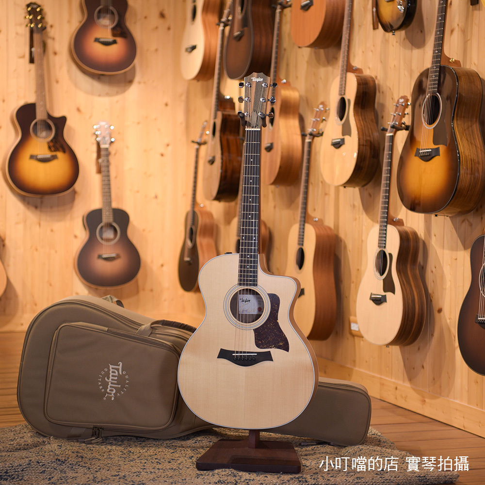 Taylor 214CE 電木吉他 西卡雲杉面單板 墨廠 TLGF-214-CE