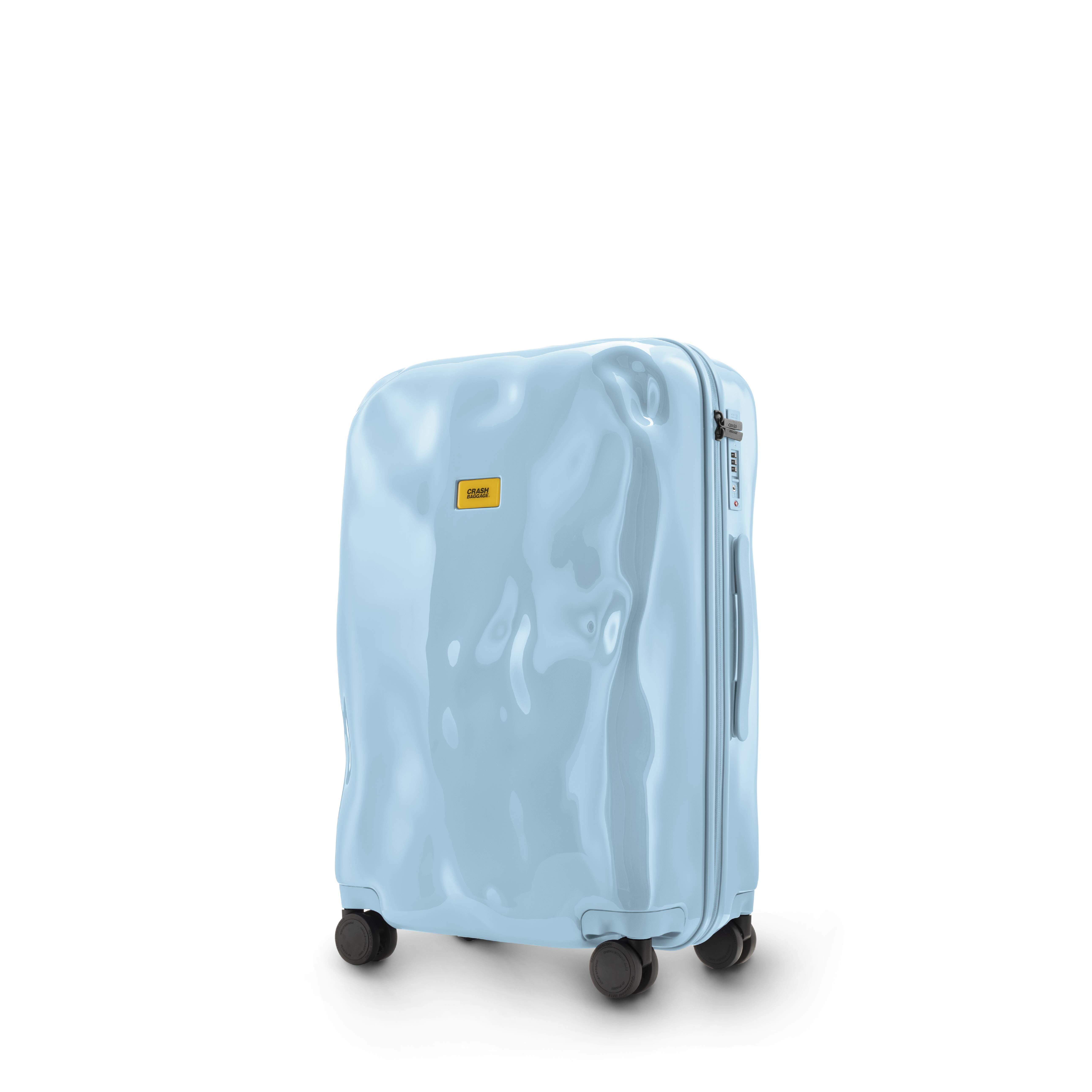 Crash Baggage TONE ON TONE 寄艙行李箱 26” 中 - 天空藍