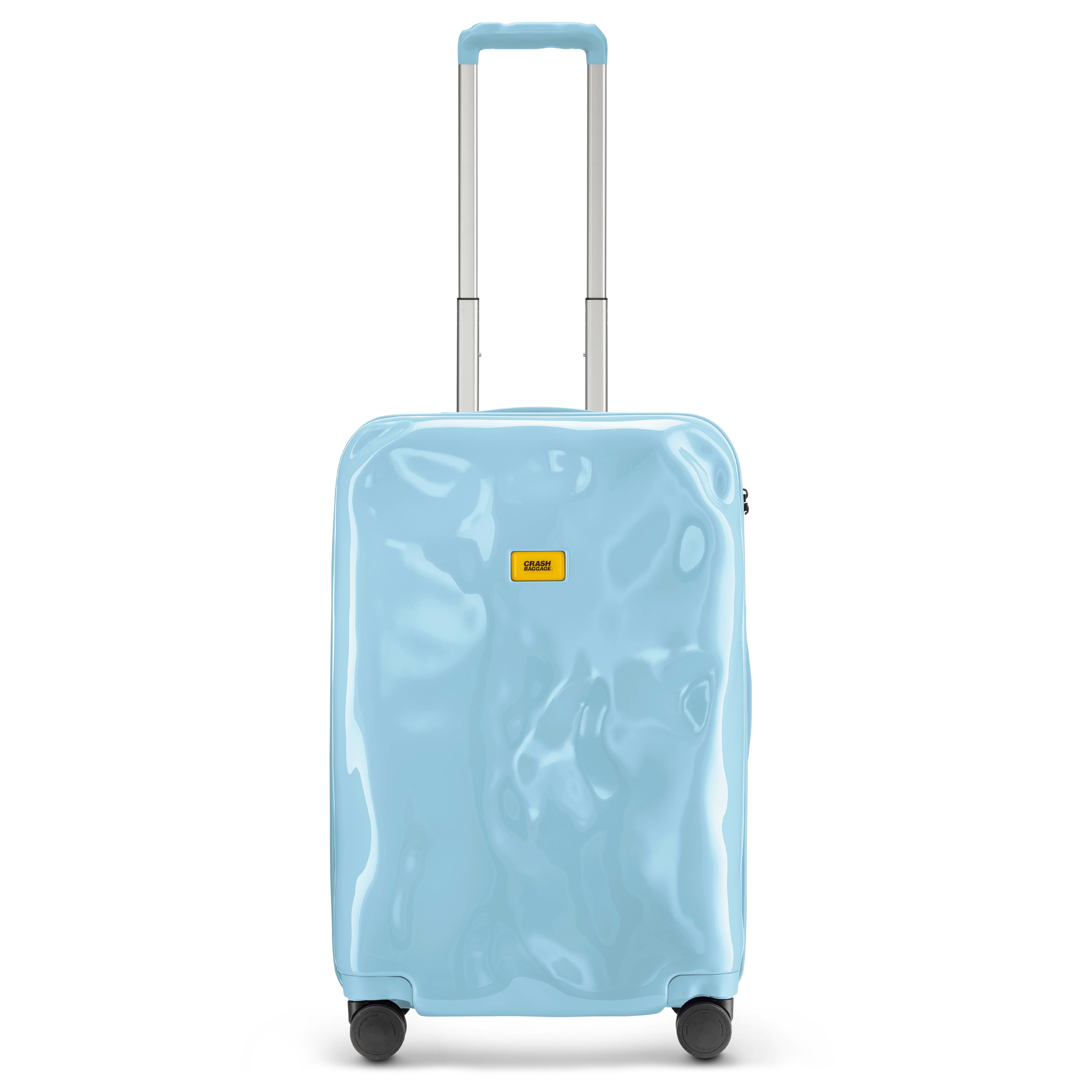 Crash Baggage TONE ON TONE 寄艙行李箱 26” 中 - 天空藍