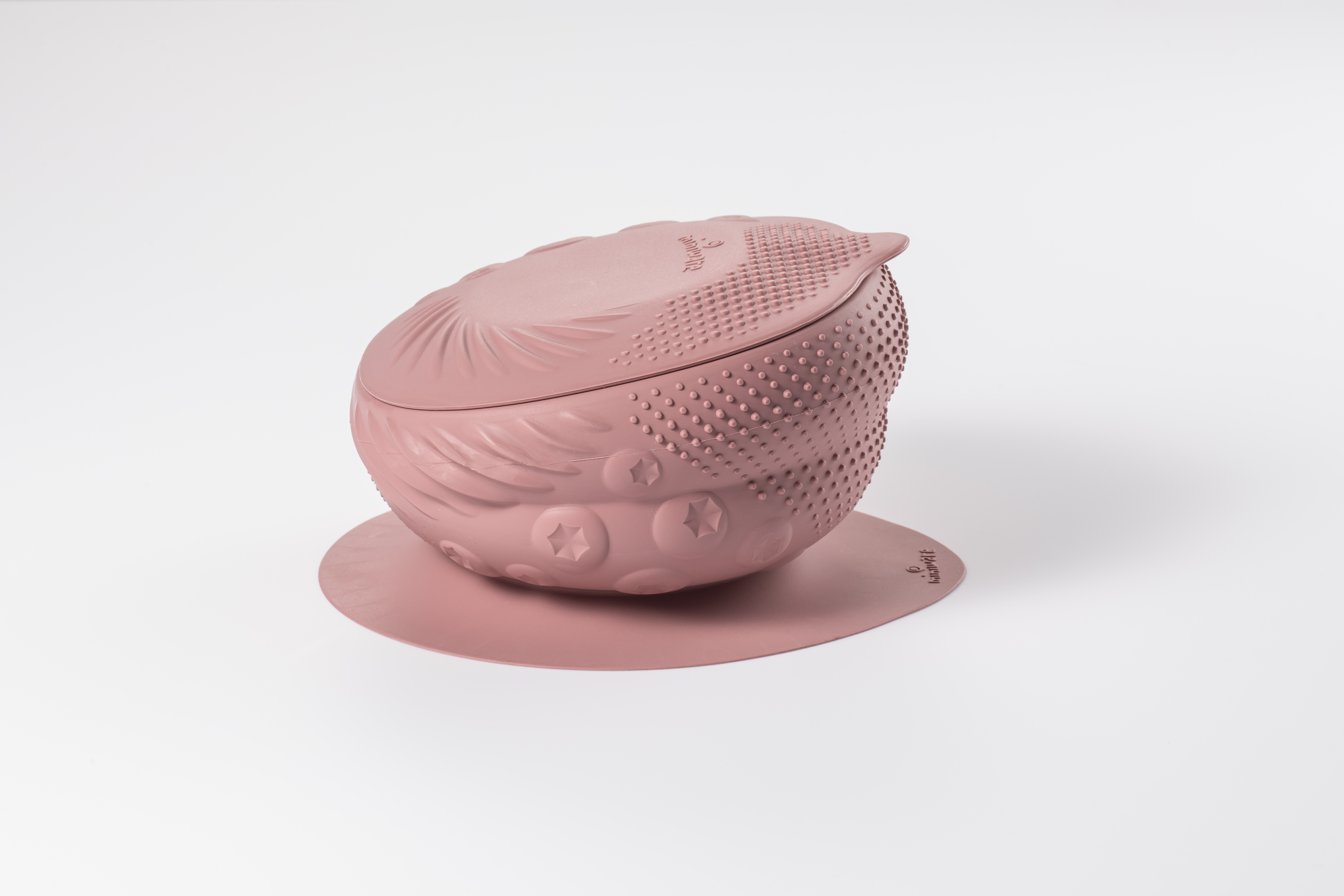 Miniware Sensory Baby Bowl - Rasberry