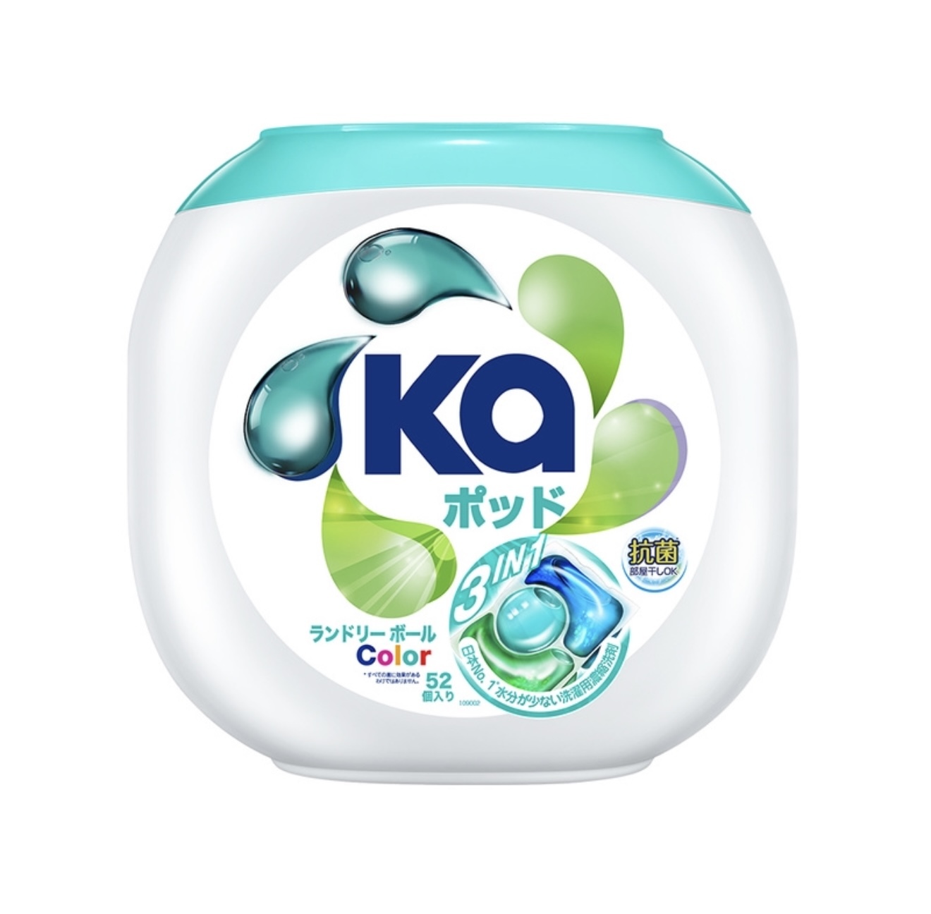 王子Ka 3合1 洗衣凝珠（52粒）