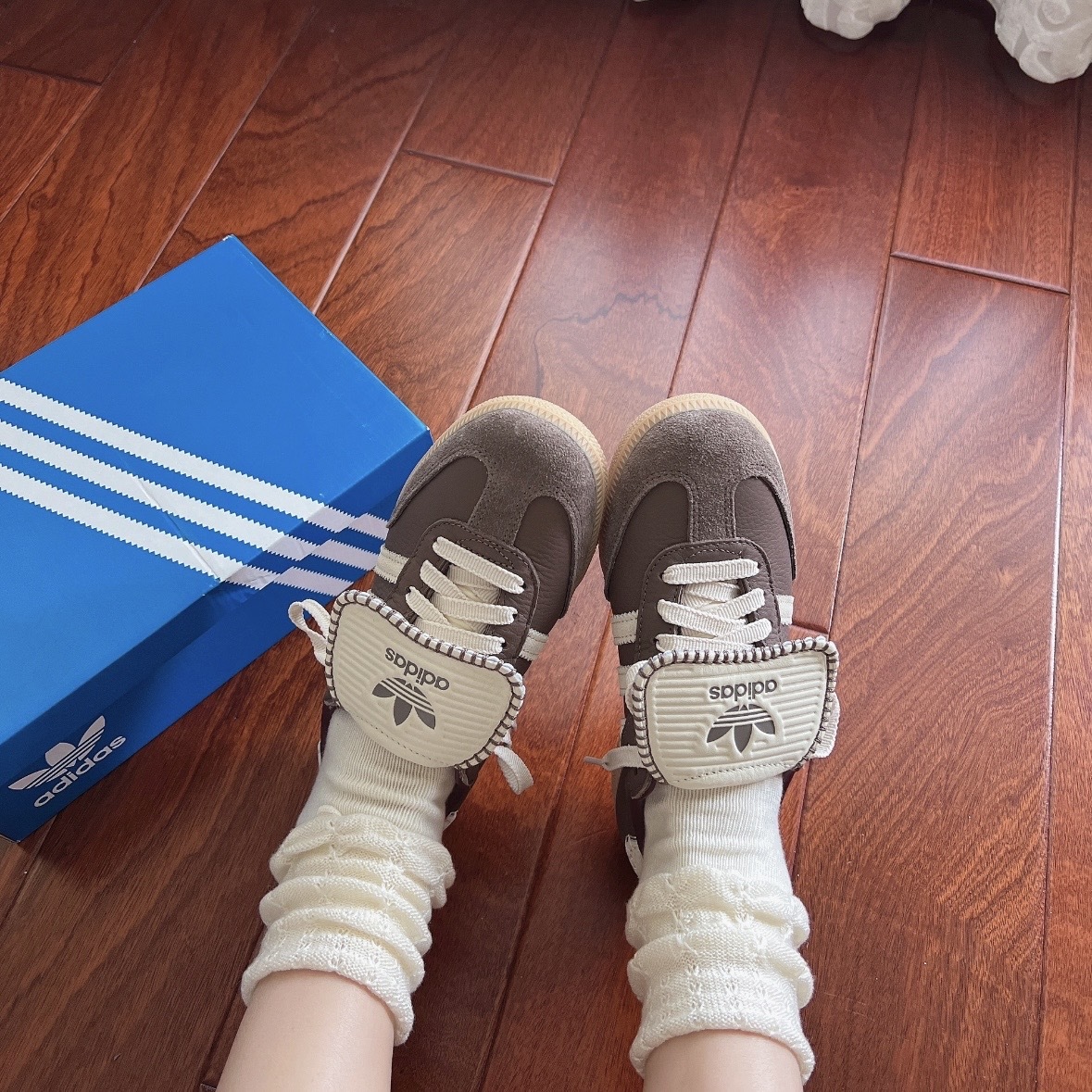 Adidas Originals Samba LT 奶油摩卡棕