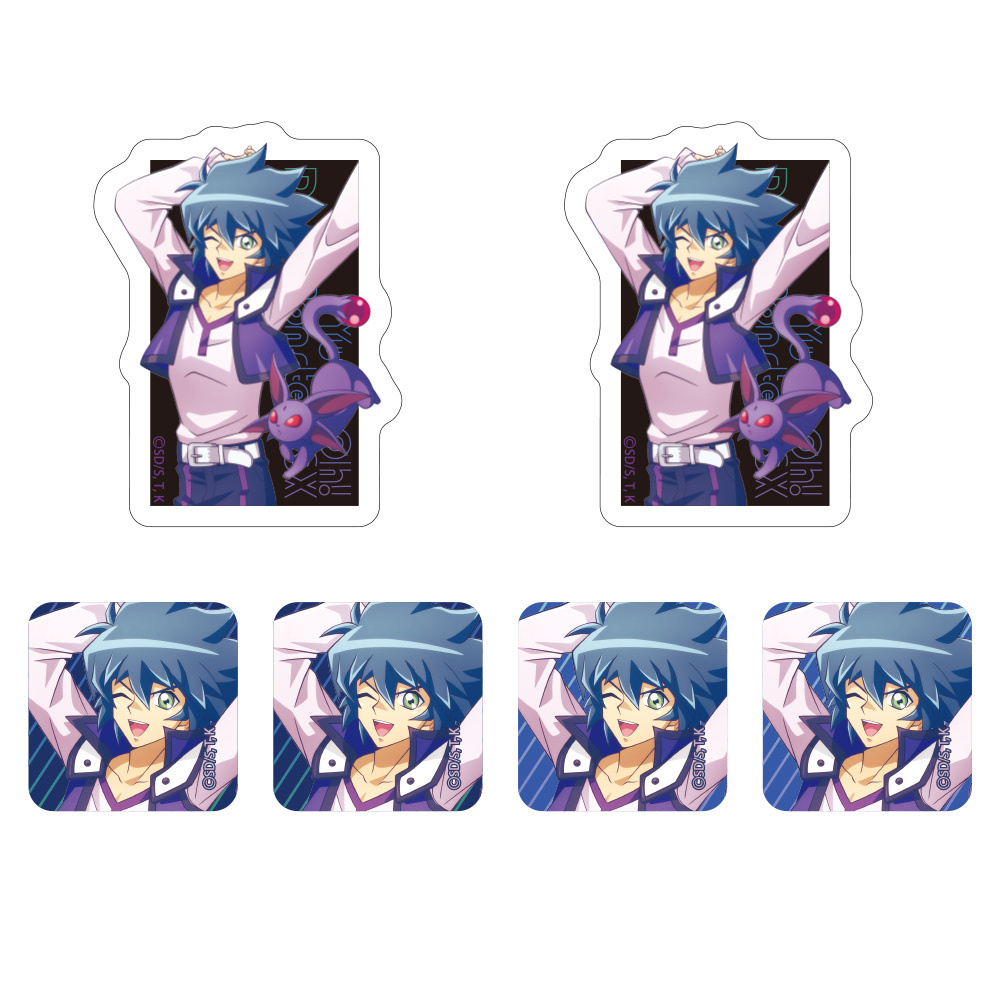 Cospa 0407 描き下ろし ヨハン・アンデルセン ミニステッカーセット 未来へ向かってVer. [遊☆戯☆王デュエルモンスターズGX] 貼紙
