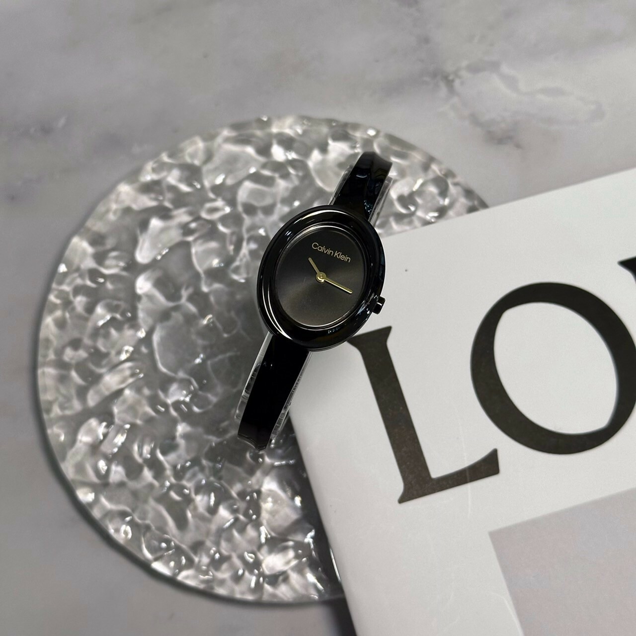 【CALVIN KLEIN】古典錐形時尚女腕錶CK25100112 22mm 現代鐘錶