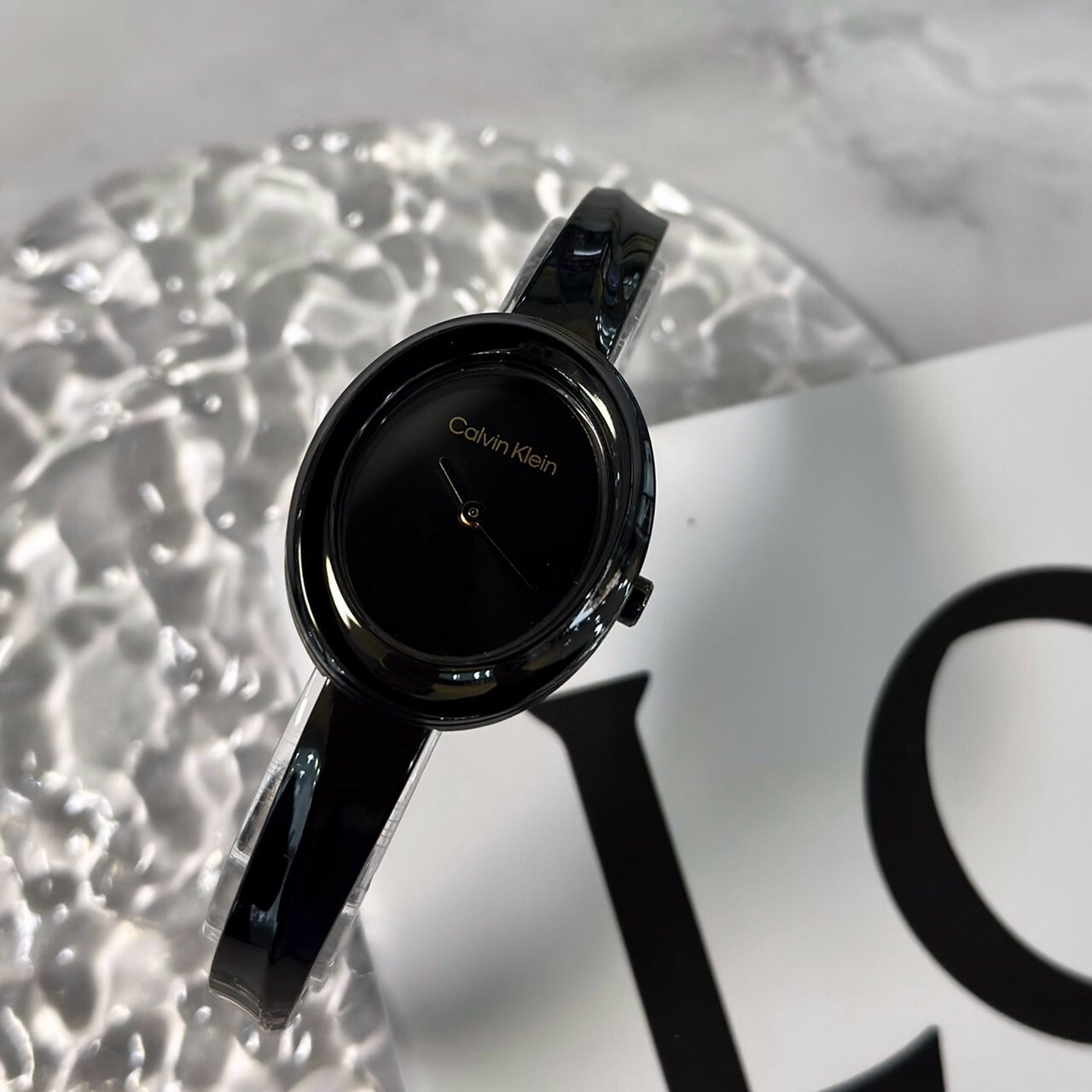 【CALVIN KLEIN】古典錐形時尚女腕錶CK25100112 22mm 現代鐘錶