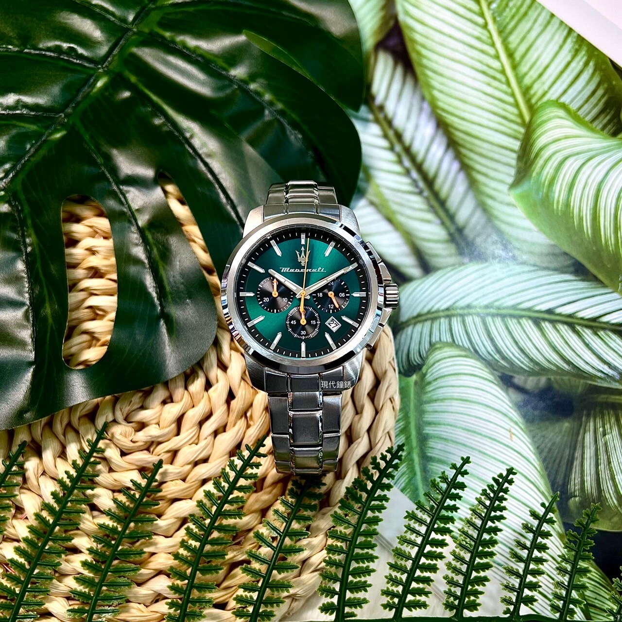 【Maserati 瑪莎拉蒂】Successo 輝煌成就系列三眼手錶 R8873621043 42mm 現代鐘錶