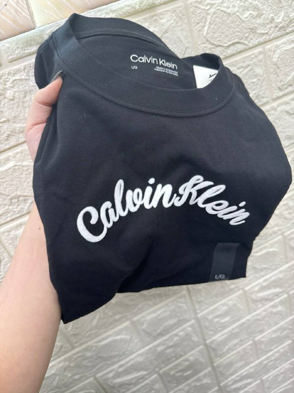 [S] CALVIN KLEIN BLACK LOGO T-SHIRT, SP47604008-478011S001 (SCK749)