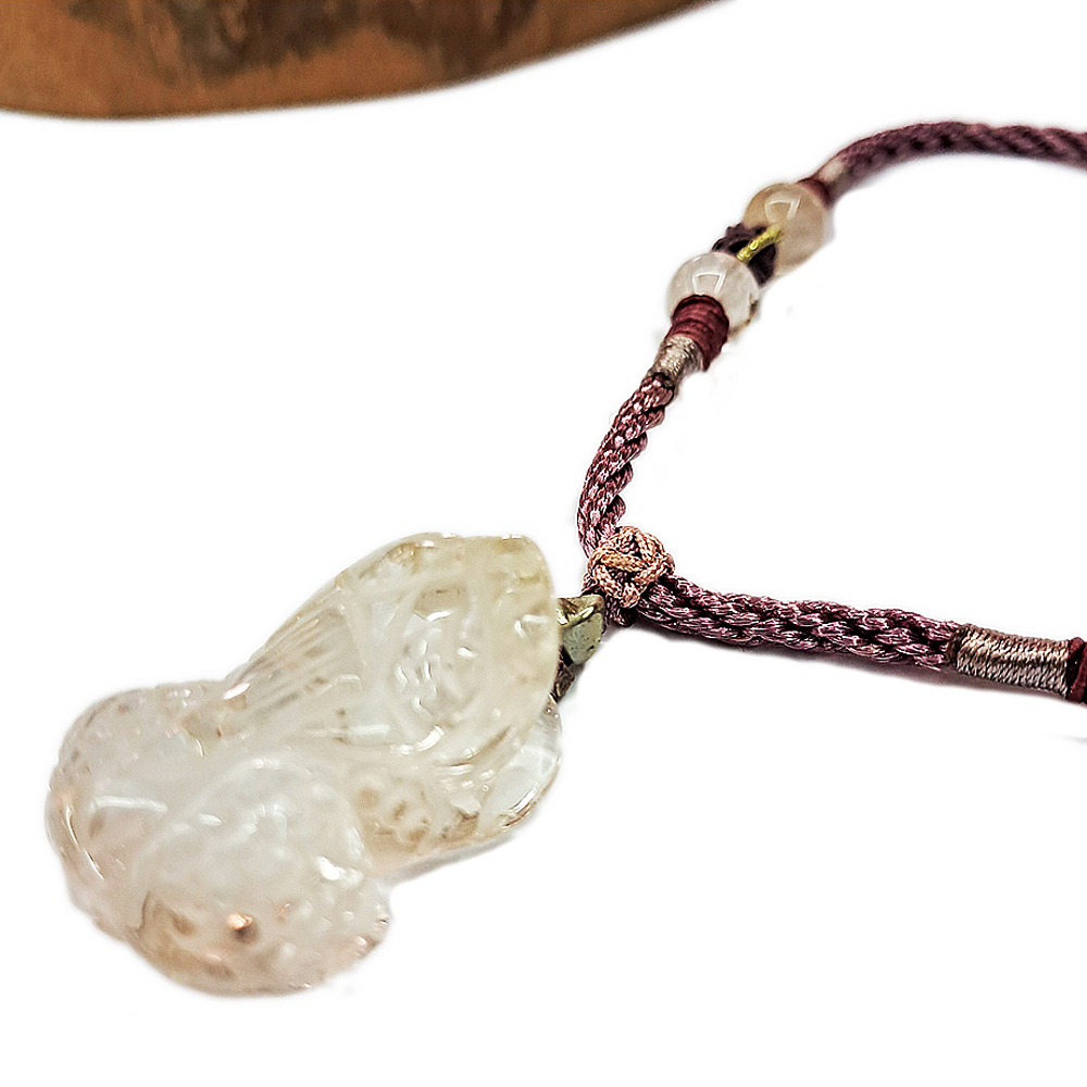 旺財貔貅{水晶}項鍊【十方】133946