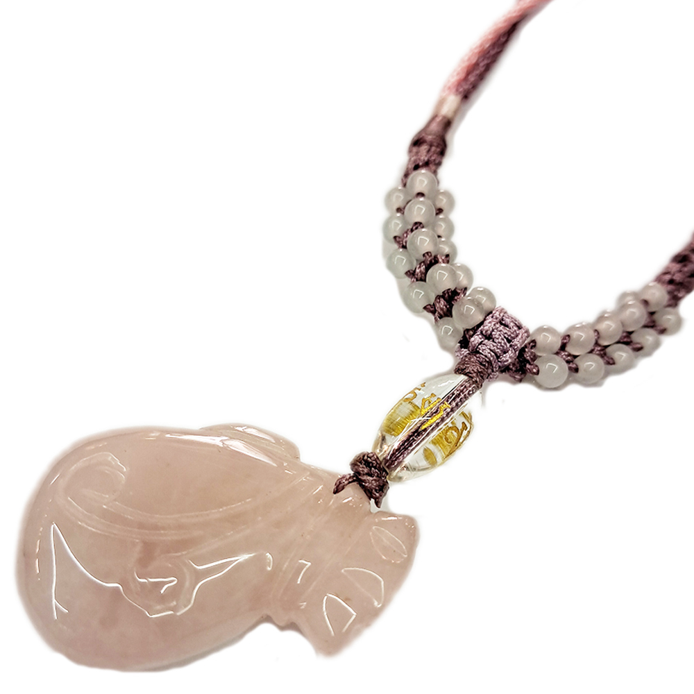 貔貅錢袋{粉晶}【十方】137774