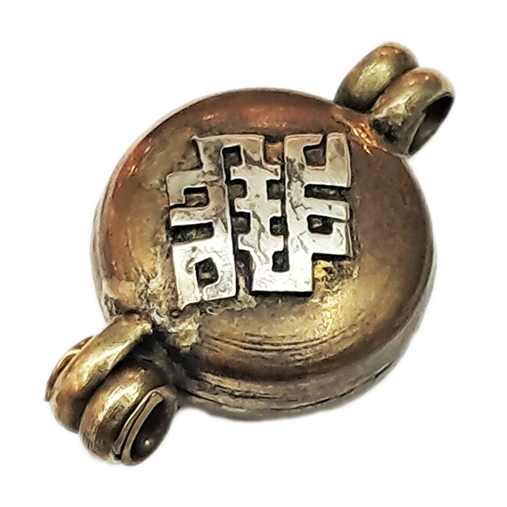 嗡{銅}嘎嗚舍利盒【十方】138006