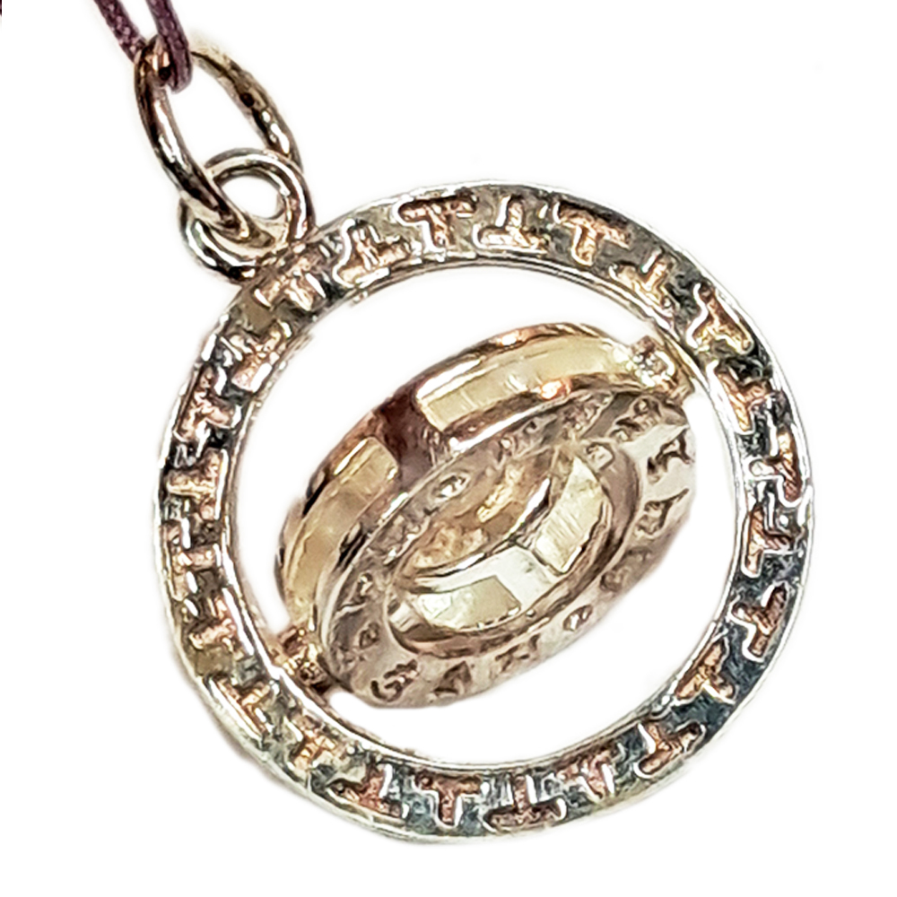 六字咒時來運轉觀音 {925純銀}墜飾 【十方】141501