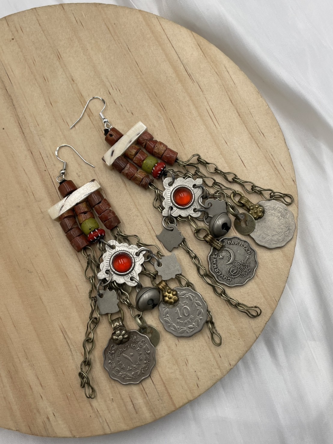 B款No.76 串珠耳環