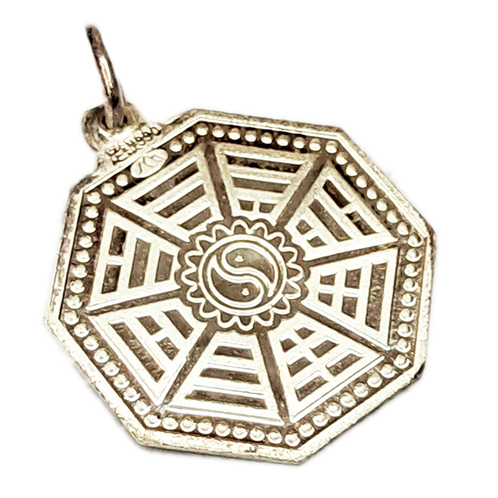 祥龍&八卦{925純銀}墜飾2.4公分【十方】148017