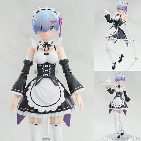 Sep APEX ARCTECH Posable Series Re:ZERO -Starting Life in Another World- Rem 1/8 Posable Figure Pre-order