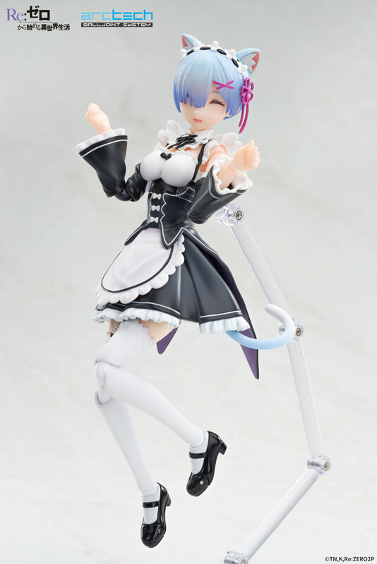Sep APEX ARCTECH Posable Series Re:ZERO -Starting Life in Another World- Rem 1/8 Posable Figure Pre-order