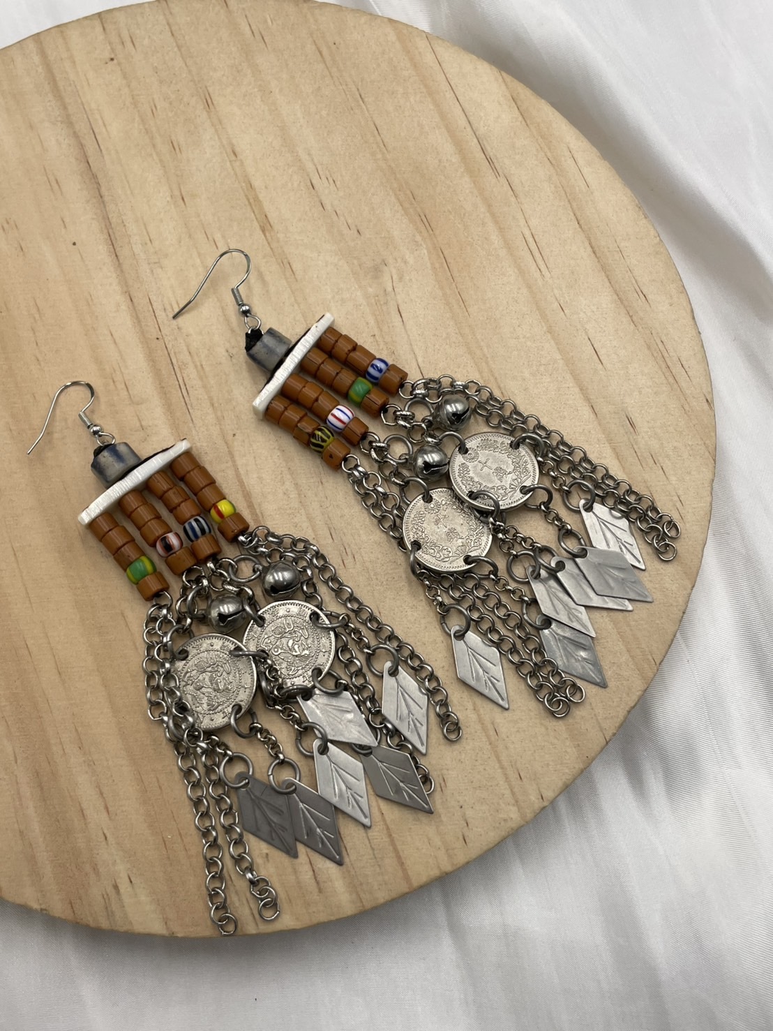 B款No.77 串珠耳環