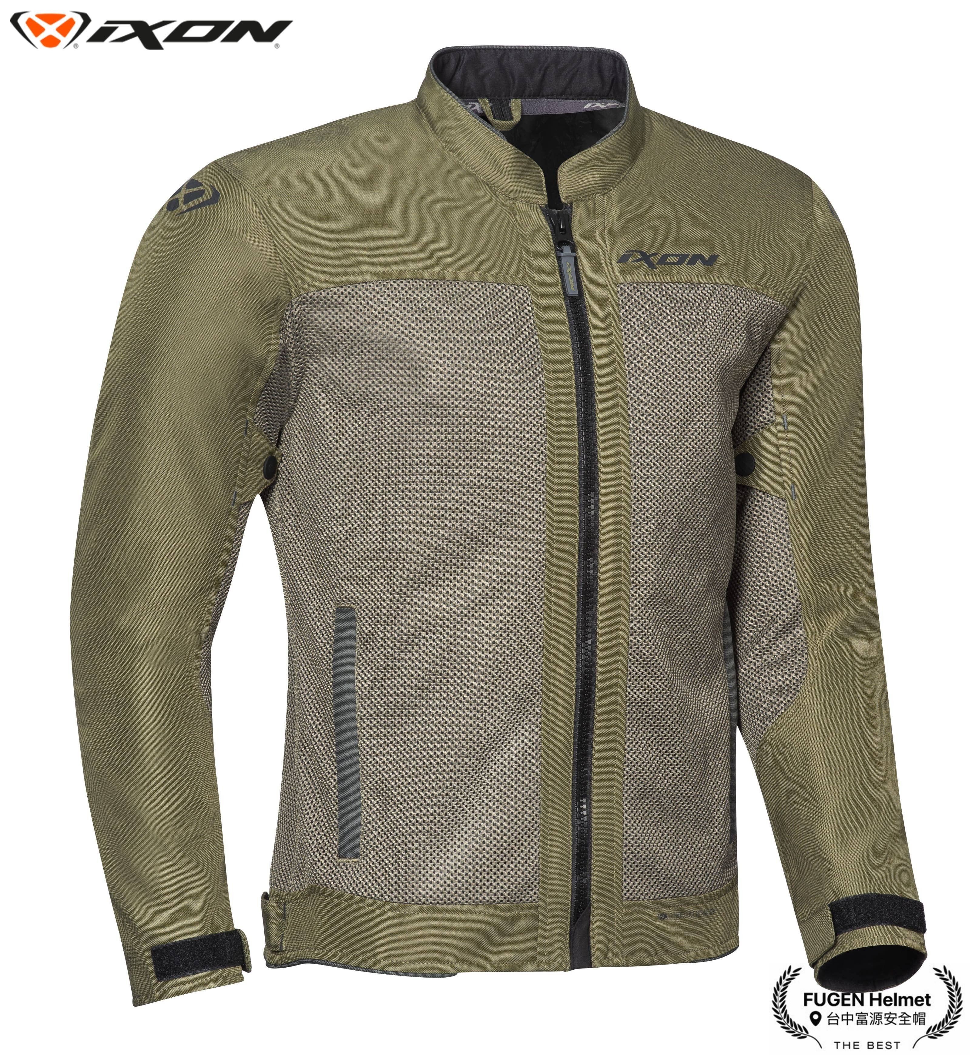 IXON LEVANT AIR A 戰術綠 夏季透氣防摔衣 亞版