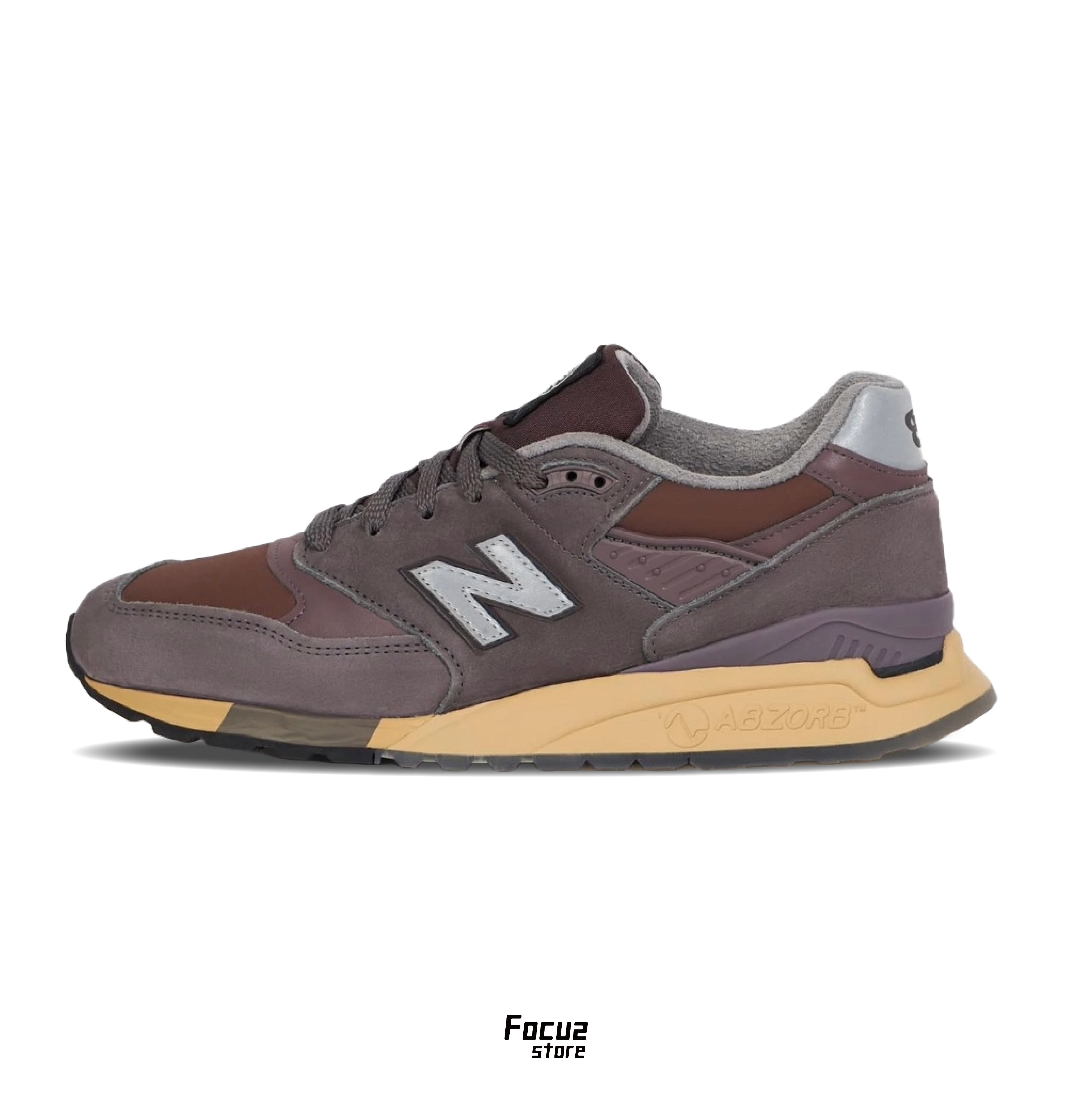 【Focus Store】預購 Stone Island x New Balance 998 "Raso Gommato" 棕灰 U998PR