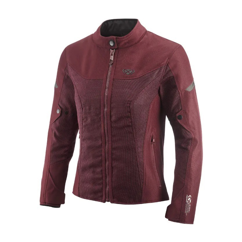 IXON FRESH A LADY 酒紅 透氣夏季防摔外套 亞版 女版