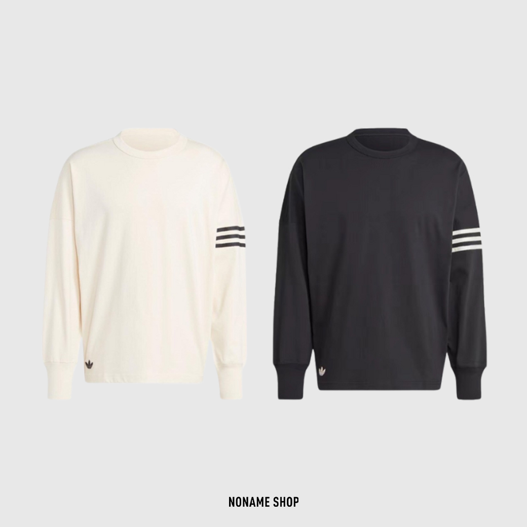 ADIDAS ORIGINALS OG Neuclassics 三葉草 三線 長袖 兩色 (男款)