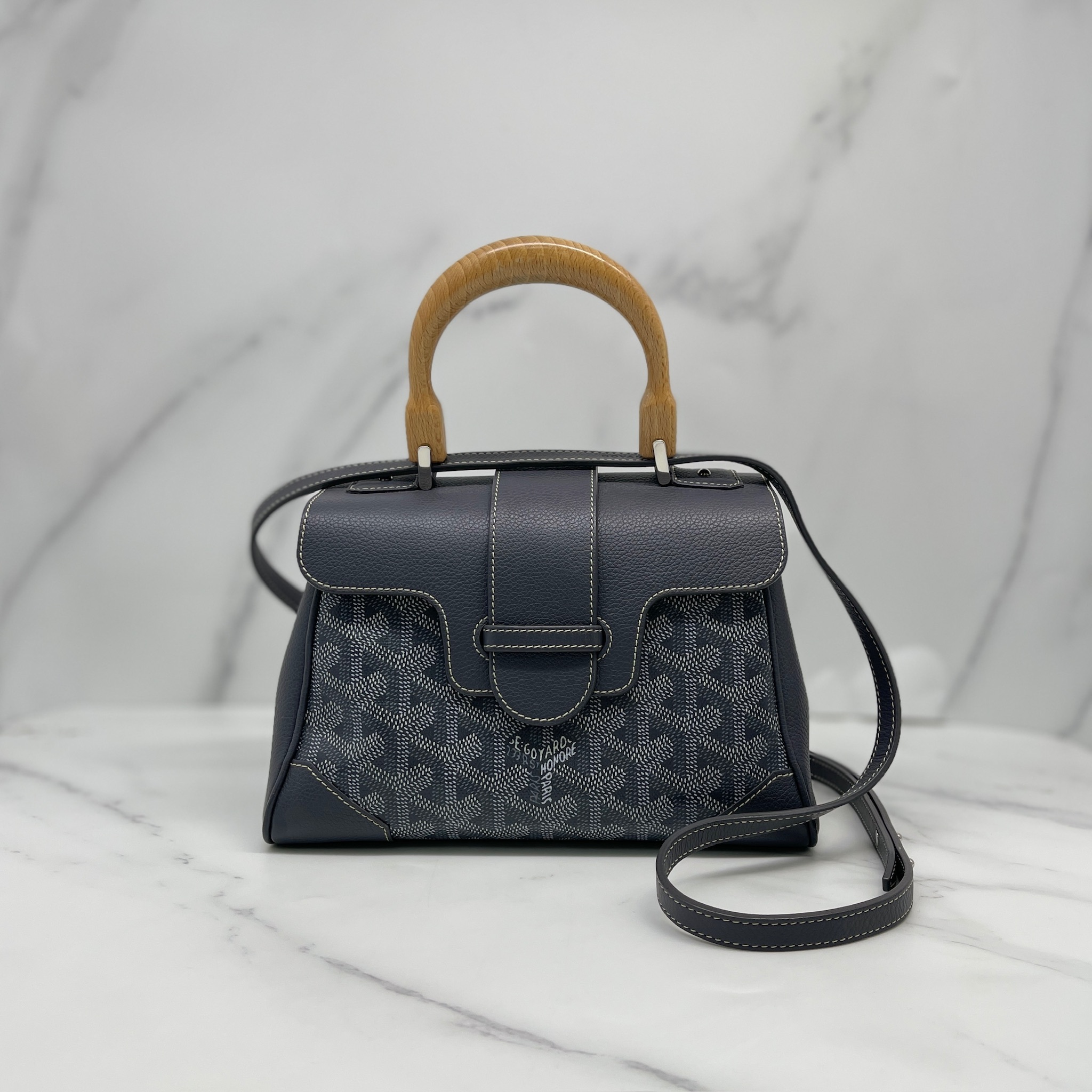 Goyard Mini Saigon  (Grey )