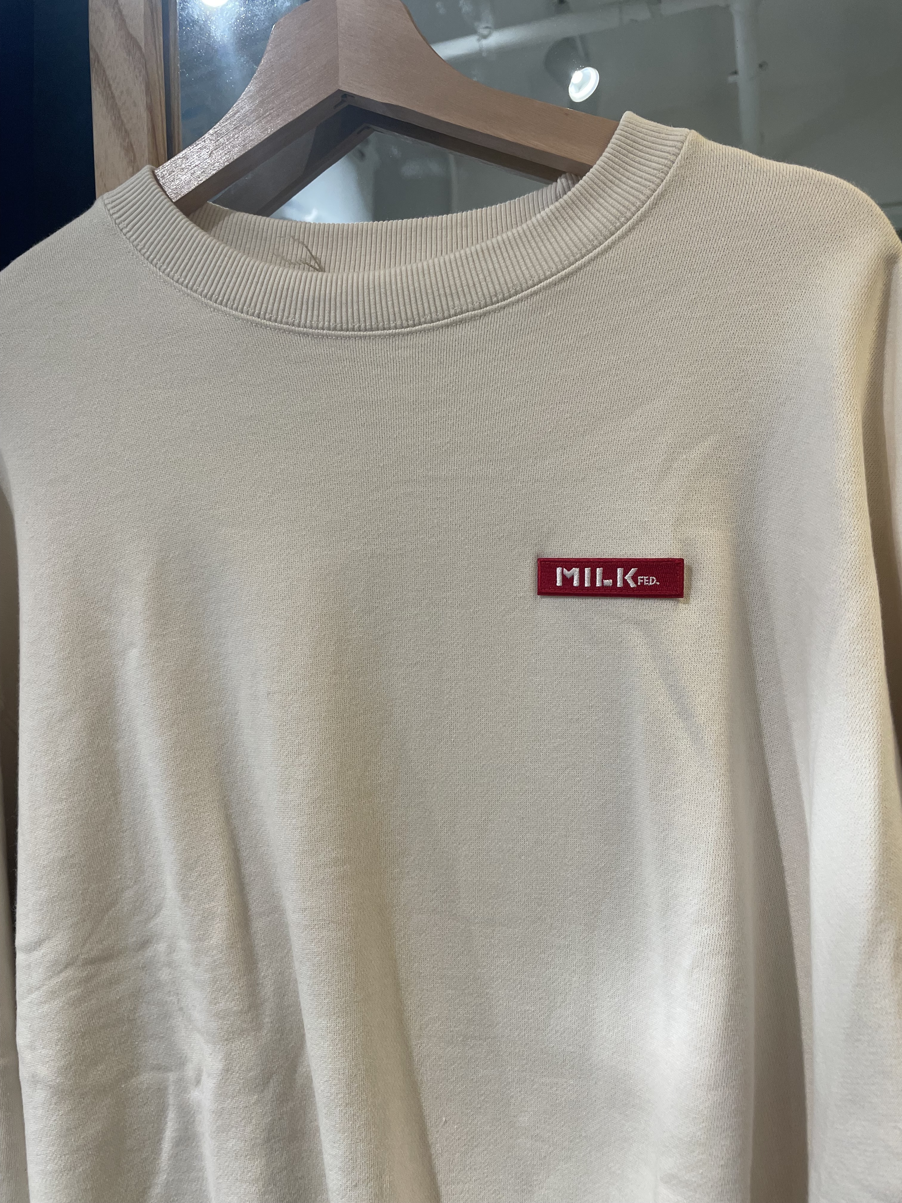 MILKFED 長袖棉質衛衣