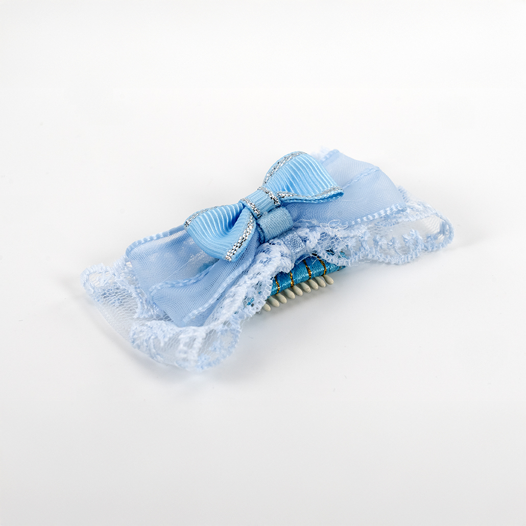 Pawsh Bow Clip Dreamy Blue