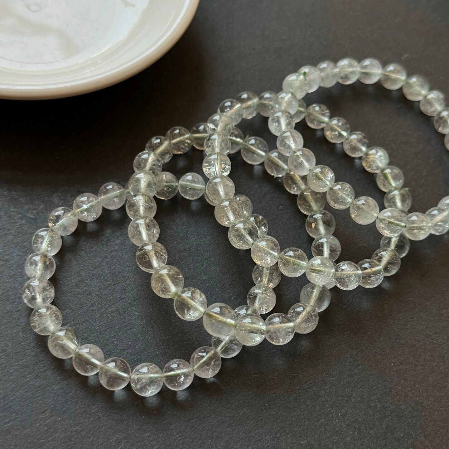 [原石] 綠水晶 水晶手串