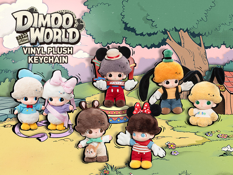 POPMART DIMOO WORLD × DISNEY 已開盒款式,不包官方瑕疵,不設退換 (H4 PO889)