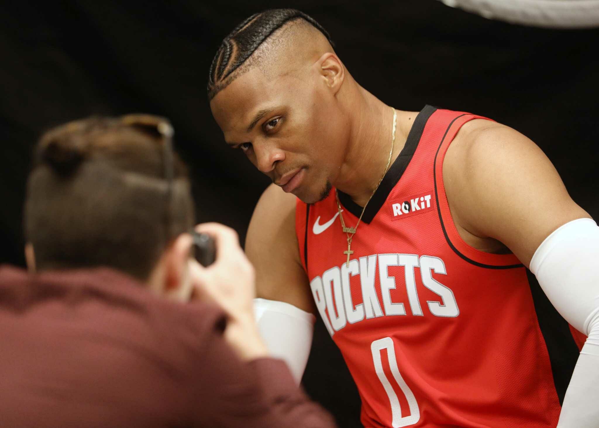 Nike Houston Rockets Russell Westbrook Swingman Jersey Size 2XL