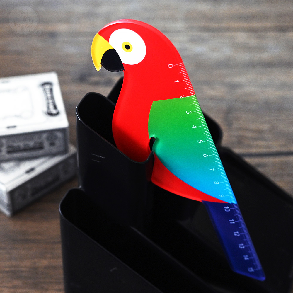 鳥類造型尺規：日本野鳥協會公益商品