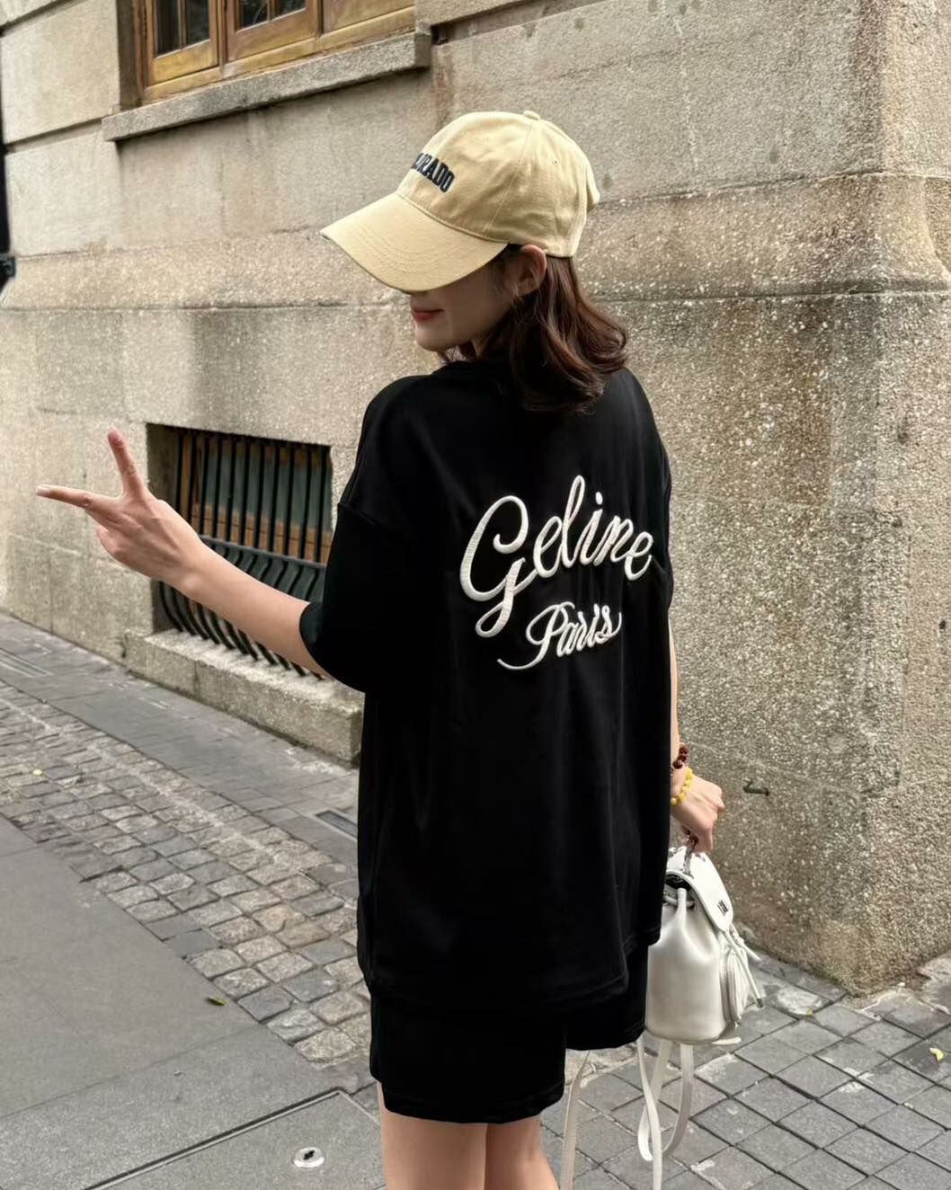 【時髦百搭的美式刺繡字母套裝組】（現貨）