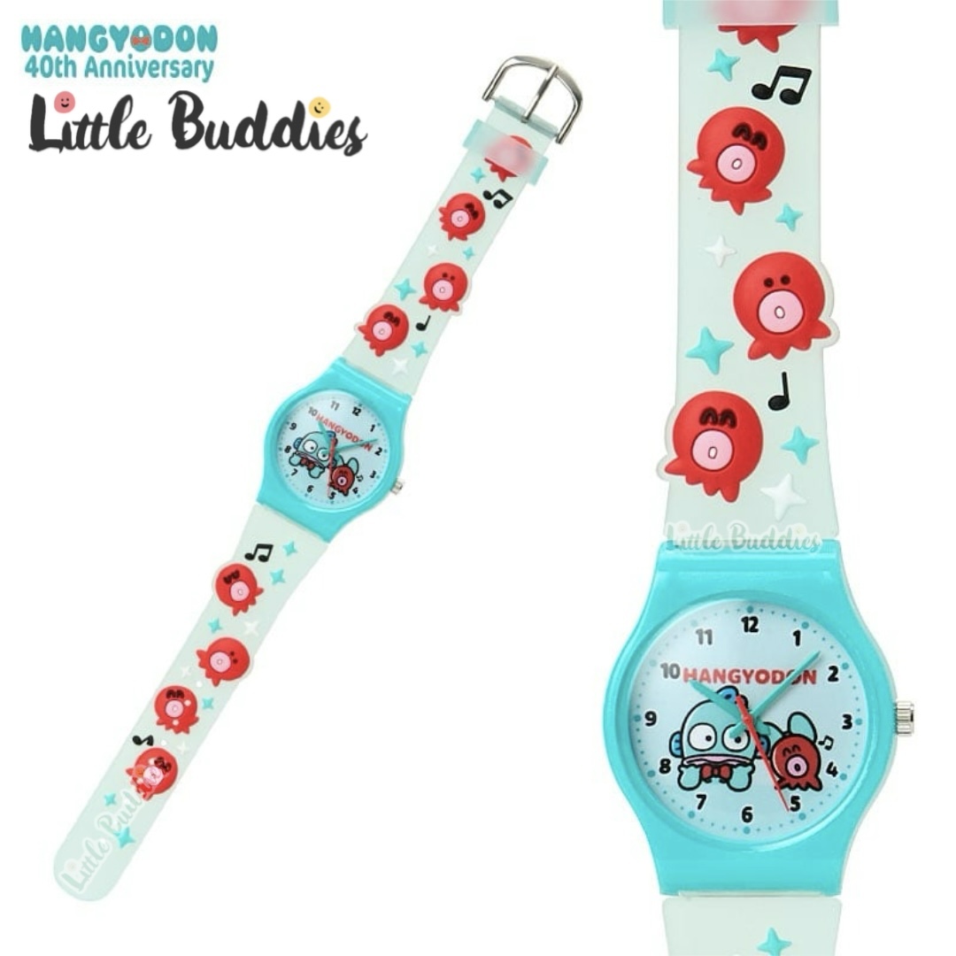 日本 Sanrio Hangyodon 水怪 40周年系列 - 手錶