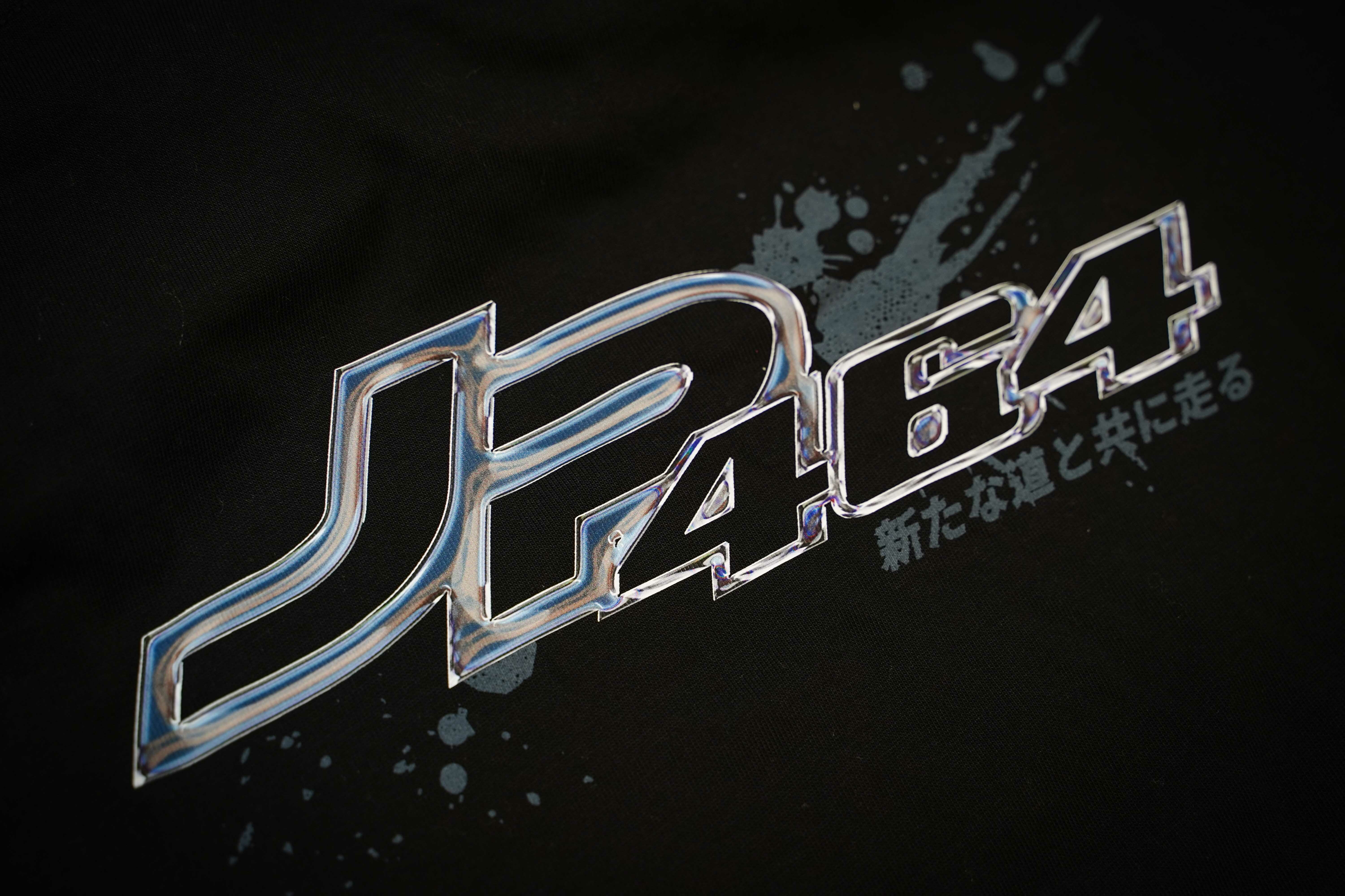 【JP464】新たな道と共に走る T-Shirt Black