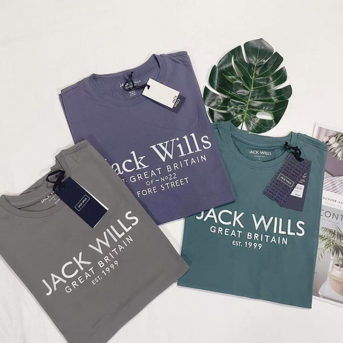 JACK WILLS CARNABY LOGO TEE