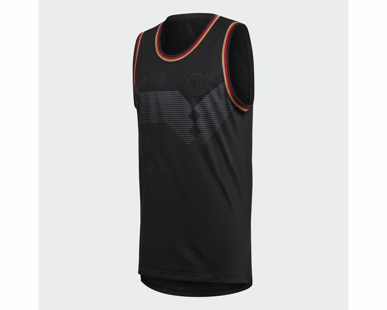 現貨 adidas Germany Seasonal德國 黑色 透氣 電繡 世足賽 限定版背心
